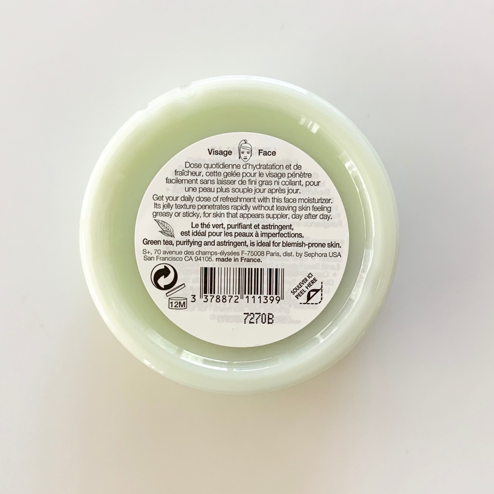 🍃NEW Sephora Green Tea🍵 Moisturizing Face Gel - Picture 3 of 4
